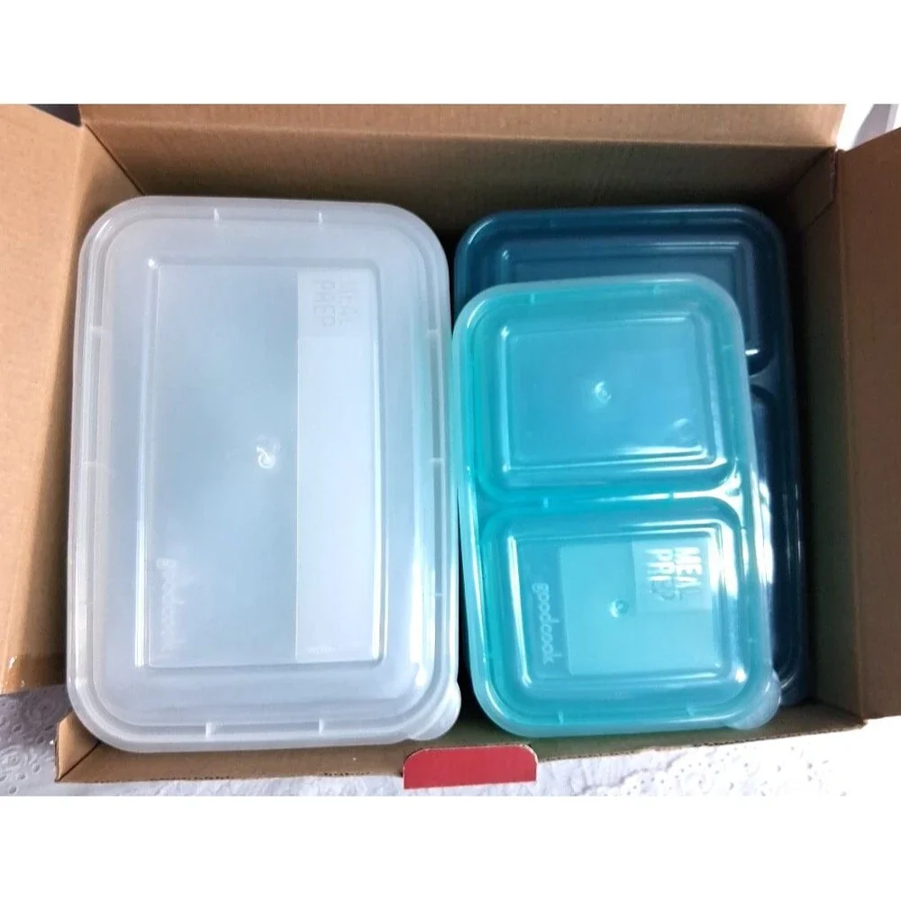 Prep 60-Piece Meal Prep Kit - Reusable Food Containers New BPA Free Pack Lunch